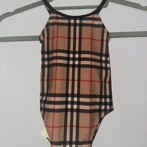 Burberry Kids Vintage Check Swimsuit